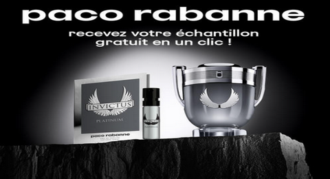 Échantillon Gratuit Parfum Invictus Platinum de Paco Rabanne