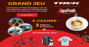 Grand Jeu Segafredo Team TREK-SEGAFREDO 167 Lots à Gagner