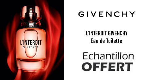 Échantillon Gratuit Parfum L’Interdit de Givenchy