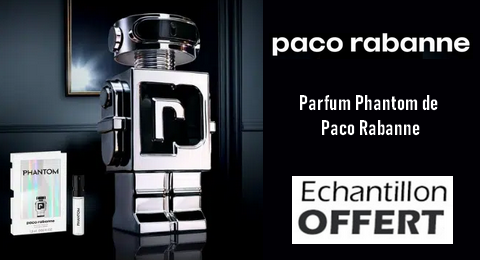Paco Rabanne : Échantillon Gratuit Parfum Phantom de Paco Rabanne