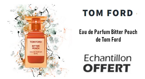 Échantillon Gratuit Eau de Parfum Bitter Peach de Tom Ford