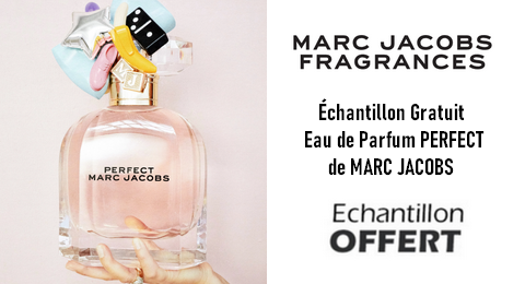 Échantillon Gratuit Eau de Parfum PERFECT de MARC JACOBS
