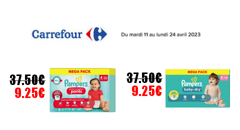 Carrefour : Promotions et optimisations (Du 11 Avril 2023 au 24 Avril 2023)