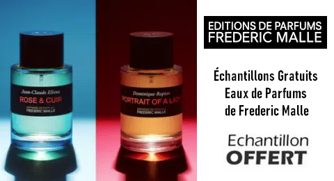 Échantillons Gratuits Eaux de Parfums de Frederic Malle