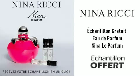 Échantillon Gratuit Eau de Parfum Nina Le Parfum de Nina Ricci