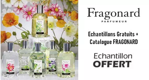 Échantillons Gratuits de Parfums + Catalogue FRAGONARD
