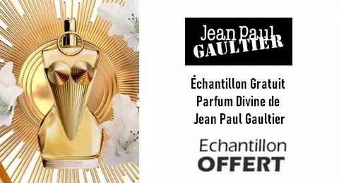 Échantillon Gratuit Parfum Divine de Jean Paul Gaultier