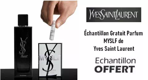 Échantillon Gratuit Parfum MYSLF de Yves Saint Laurent