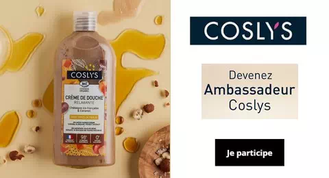 Coslys Test Gratuit : 120 Produits Soins et Beauté Coslys à tester