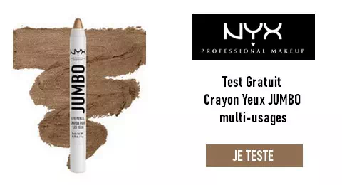 free Cosmetic testing Test Gratuit : Crayon Yeux JUMBO multi-usages NYX