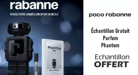 Échantillon Gratuit Parfum Phantom de Paco Rabanne