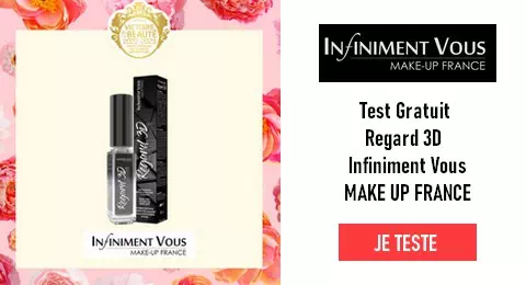 Les Victoires de la Beauté Test gratuit : Regard 3D – INFINIMENT VOUS MAKE UP FRANCE