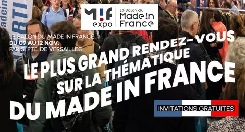 Bon Plan Gratuit : Invitation Gratuite Salon Made in France 2023