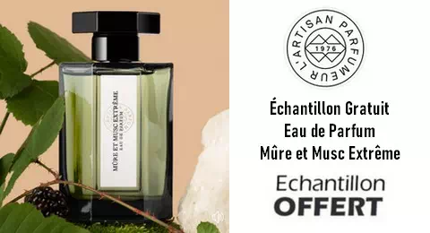 Échantillon Gratuit Eau de Parfum Mûre et Musc Extrême L’Artisan Parfumeur Paris