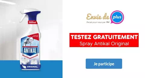 Nouvelle Campagne de Test Envie de Plus : Spray Antikal Original