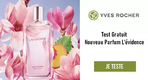 Yves Rocher Test Gratuit : Nouveau Parfum L’évidence – Yves Rocher