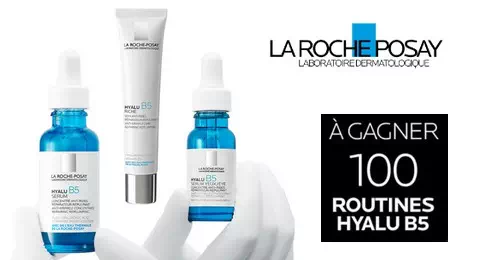Concours La Roche-Posay 100 Routines Hyalu B5 La Roche-Posay à Gagner