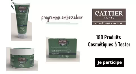 Cattier Paris Tests Gratuits : 180 Produits Cosmétiques à Tester