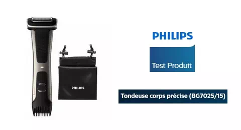 Philips Test Gratuit : Tondeuse corps étanche Bodygroom Series 7000 de Philips