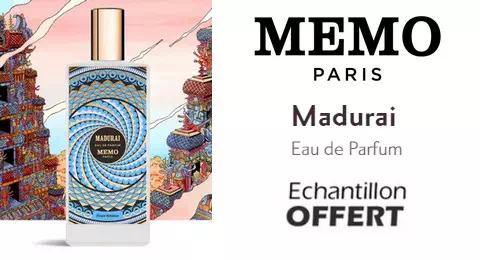 Échantillon Gratuit Eau de Parfum Madurai de Memo Paris