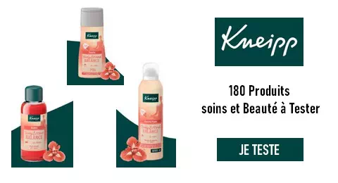 Kneipp Tests Gratuits : 180 Produits soins et Beauté à Tester