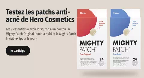 Beauté Test : Testez les patchs anti-acné de Hero Cosmetics