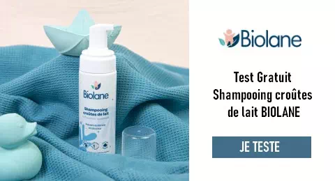 Test de Produit ConsoBaby : Shampooing croûtes de lait BIOLANE