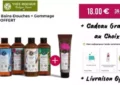 Yves Rocher 5 Bains-douches + Gommage + cadeau offert à 18€