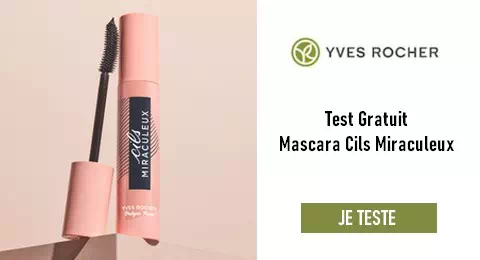 Yves Rocher Test Gratuit : Mascara Cils Miraculeux – Yves Rocher