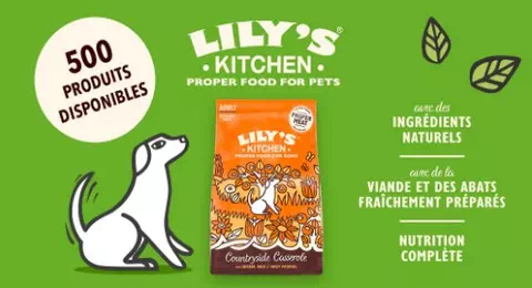 Test de Produit ConsoAnimo : Croquettes pour Chiens Chicken & Duck Countryside Casserole de Lily’s Kitchen