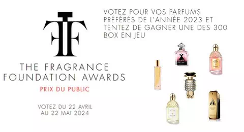 The Fragrance Foundation Awards 2024 : 300 Box d’échantillons de parfums Distribués