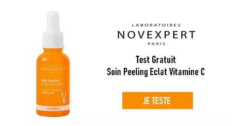 Novexpert Test de Produit Gratuit : Soin Peeling Eclat Vitamine C