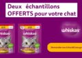 Échantillons Gratuits Nourritures pour Chats 2 Sachets Fraîcheur Whiskas Offerts