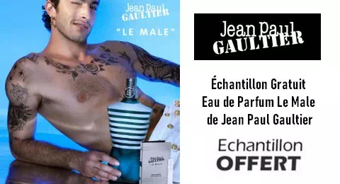Échantillon Gratuit Eau de Parfum Le Male de Jean Paul Gaultier