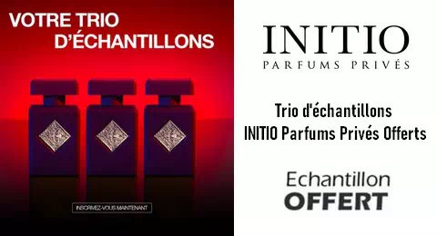 Échantillons Gratuits : Trio d’échantillons INITIO Parfums Privés Offerts