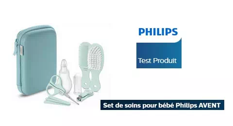 Philips Test Gratuit : Set de Soins pour Bébé Philips AVENT