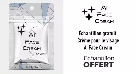Échantillon Gratuit Crème pour le Visage  AI Face Cream