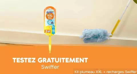 Nouvelle Campagne de Test Envie de Plus : Testez le Kit plumeau Swiffer XXL et ses Recharges
