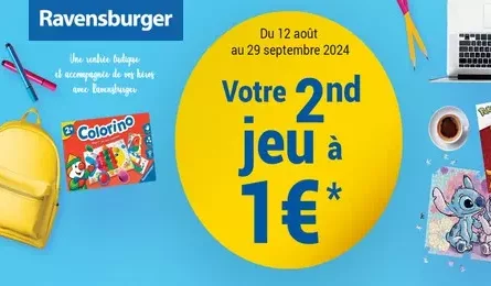 Ravensburger votre second jeu à 1€