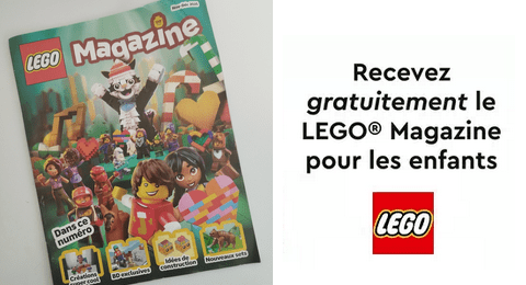 LEGO Offre Gratuite : LEGO Magazine Gratuit pour Enfants