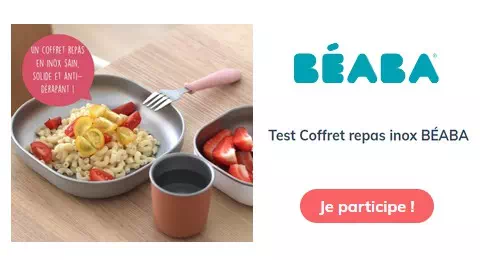 Test de Produit ConsoBaby : Coffret repas inox BÉABA