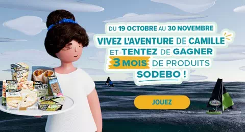 Concours Sodebo Vendée Globe 3 Mois de Produits Sodebo à Gagner