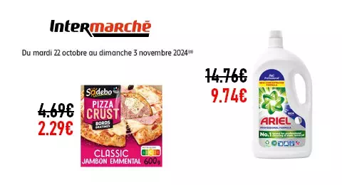 Intermarché : Promotions et optimisations (Offres Valables du 22 Octobre au 3 Novembre 2024)