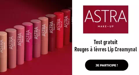 Gouiran Créative Test Produit : Rouges à lèvres Lip Creamynal Astra Make-Up