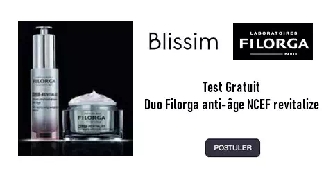 Blissim Test Gratuit : Duo Filorga anti-âge NCEF revitalize