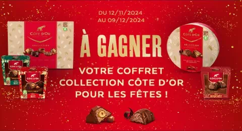 Concours Le Quiz de Noël Ma Vie en Couleurs des Coffrets de Noël Côte-d’Or à Gagner