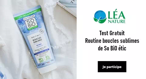 Léa Nature Test de Produit Gratuit : Routine boucles sublimes de So BiO étic