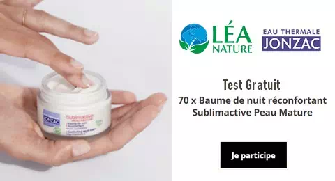 Léa Nature Test de Produit Gratuit : Baume de nuit réconfortant Sublimactive Peau Mature