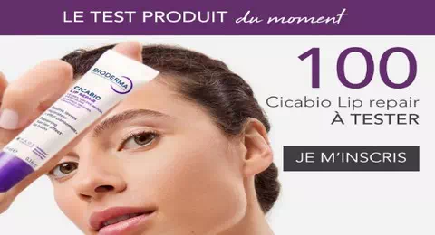 Test Gratuit Bioderma : Baumes Lèvres Réparateurs Cicabio Lip repair Bioderma