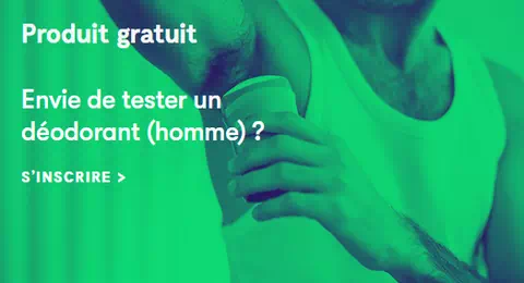 Test Gratuit Home Tester Club : Déodorant pour homme à Tester